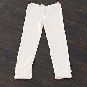 Carter's 18-month little girls cuffed leggings gently used once